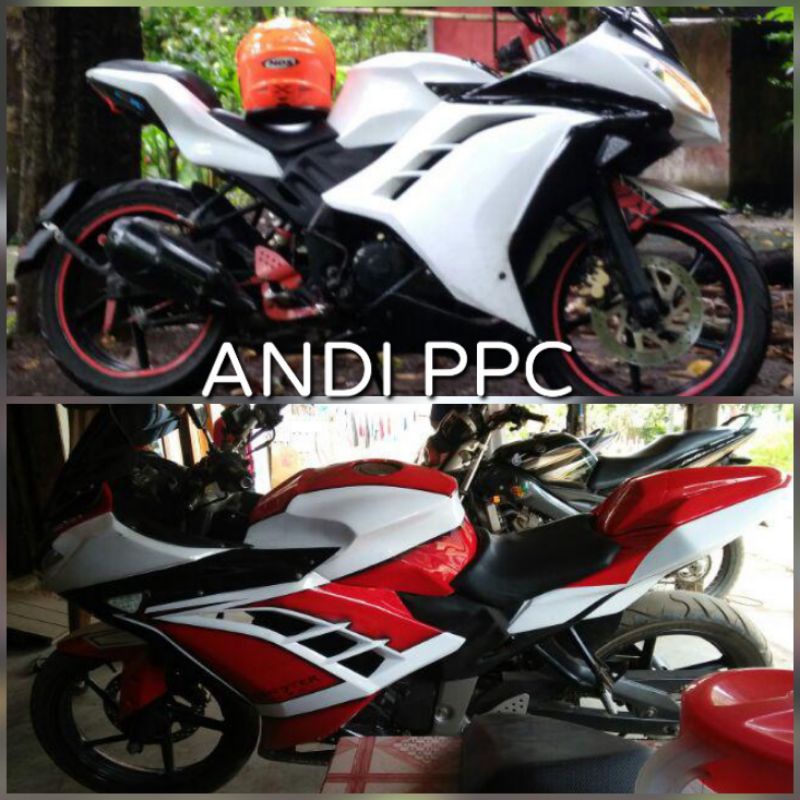 Fullset Body Fairing Yamaha Byson Karbu model Ninja Fi