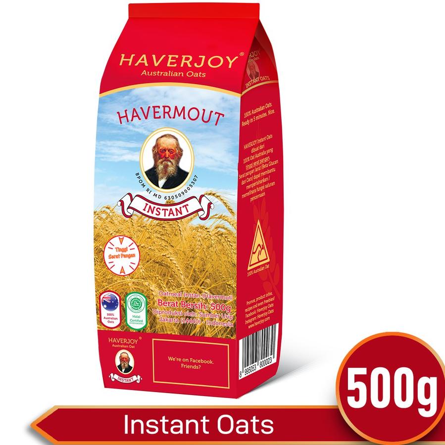 

BEST SELLER 9527 Haverjoy Instant Oats 500g ニ