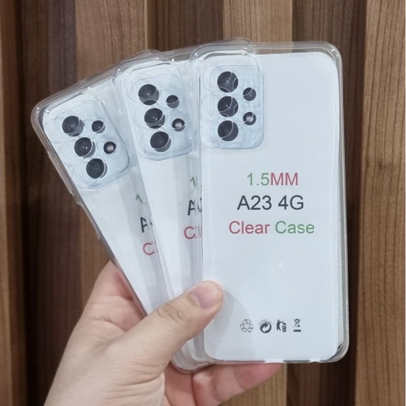 SAMSUNG A23 4G CLEAR HD 2.0 CASING SOFTCASE SILIKON BENING BAHAN TEBAL ANTI JAMUR