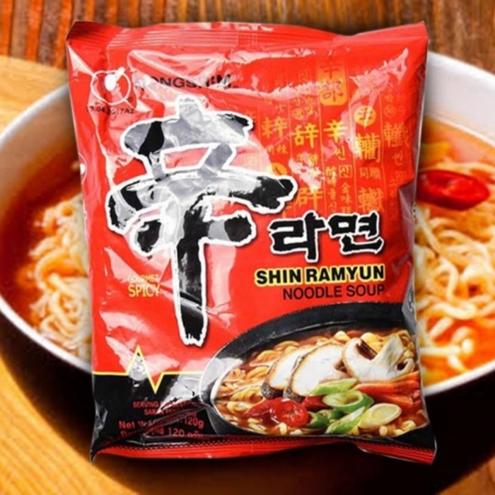 

Ss5g74gfd Nongshim Shin Ramyun 120 Gram Ff04151