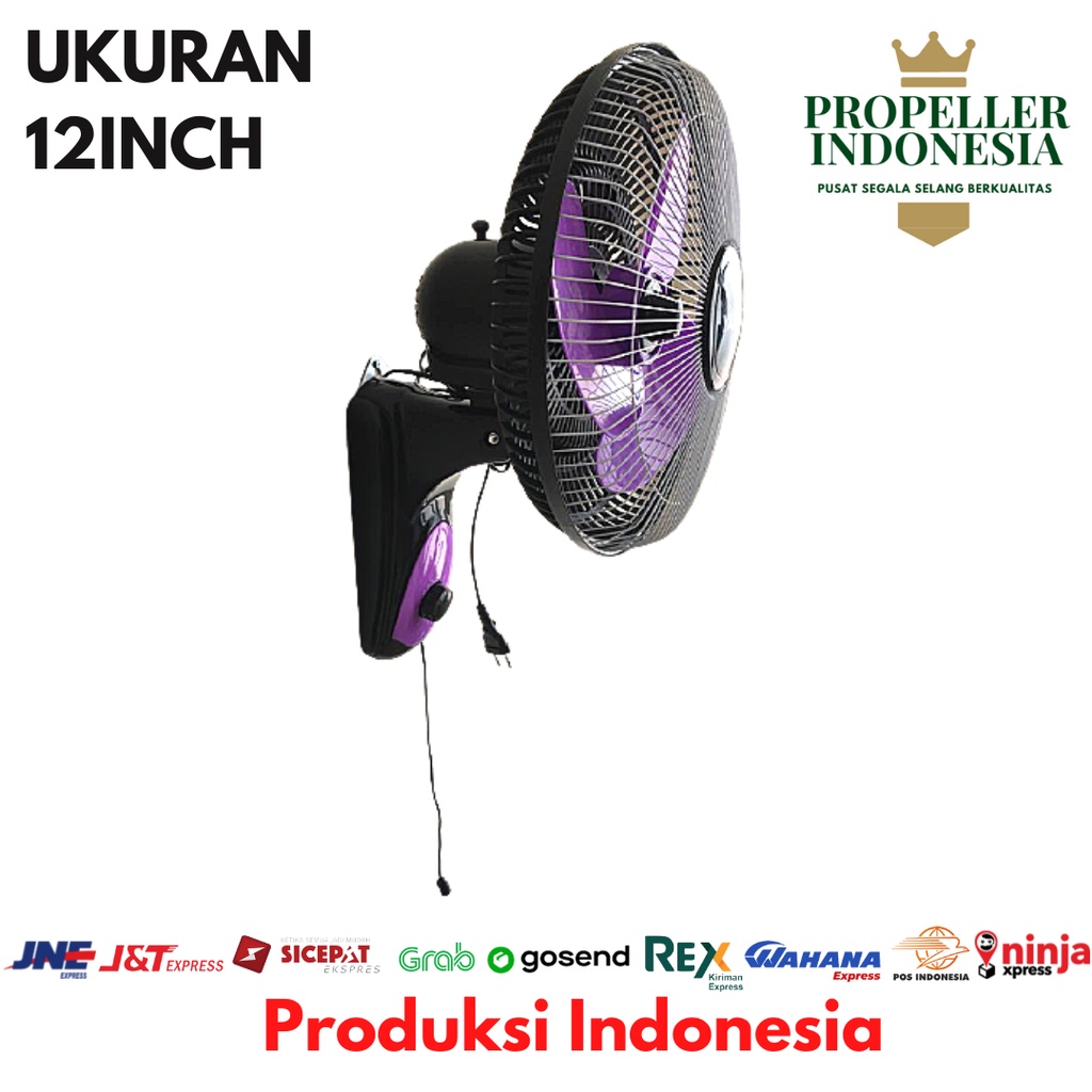 Kipas Angin Dinding 12Inch Wall Fan 1 Tali - 1209