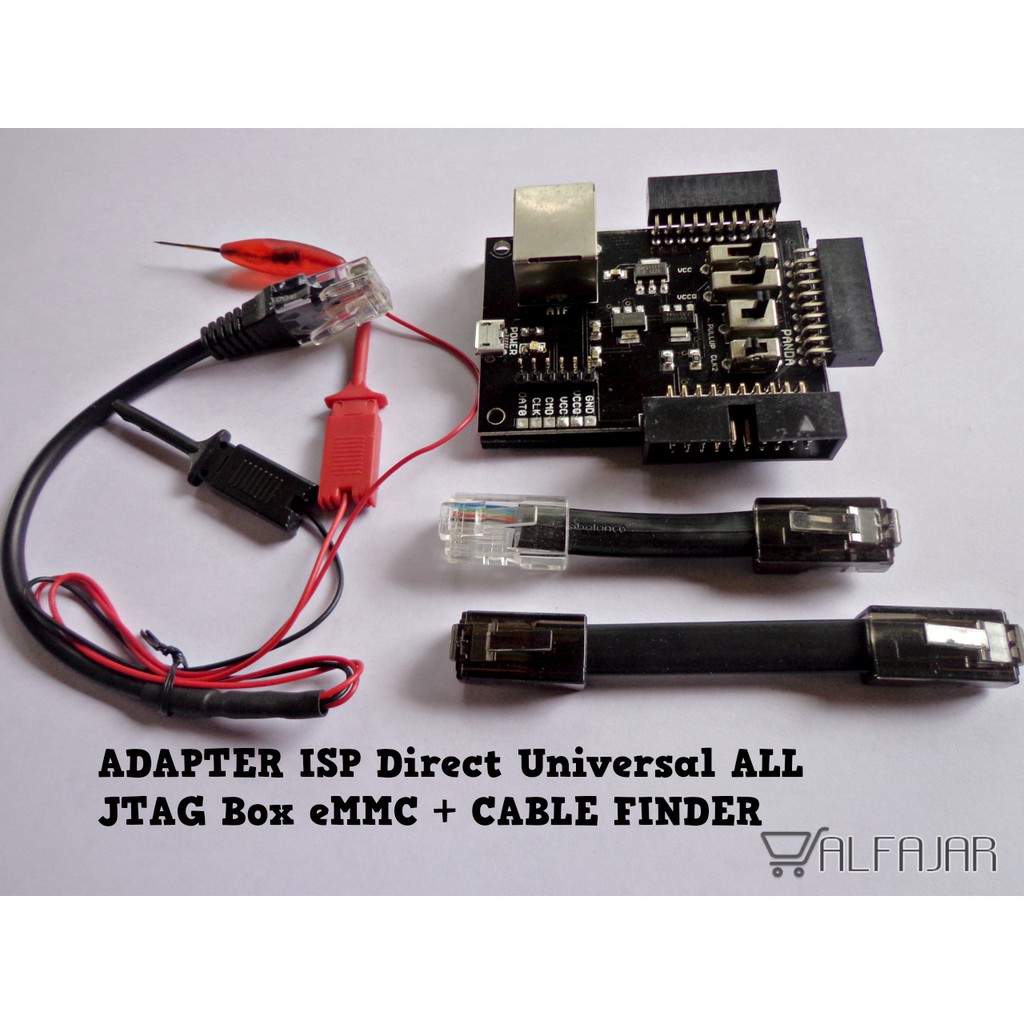 ADAPTER PANDA ISP Direct Universal ALL JTAG Box eMMC + CABLE FINDER