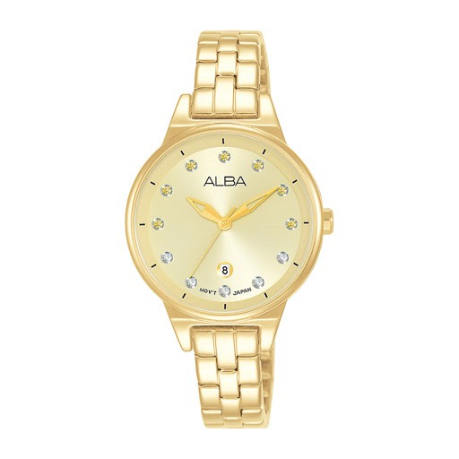 Jam Tangan Alba Wanita AH7U42 AH7U42X1 Original Bergaransi Resmi 1 Tahun