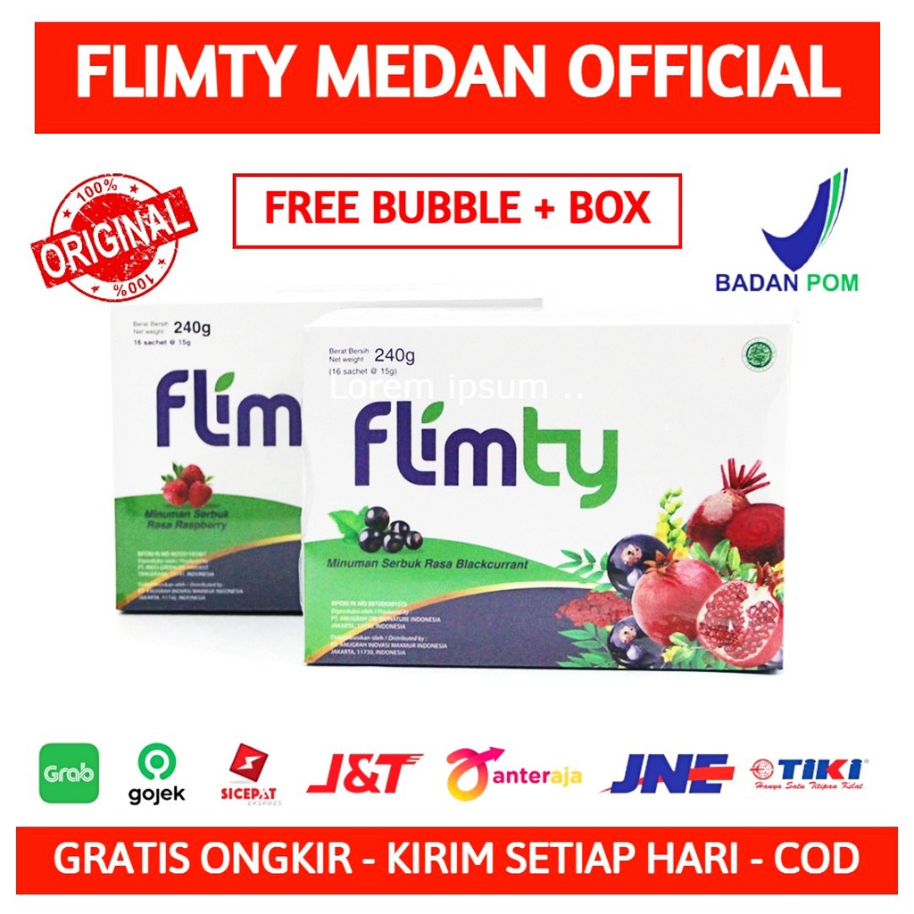 

Flimty Medan 1 Box 16 Sachet Flimtea Flimity Flimti Fiber Detok Usus Diet