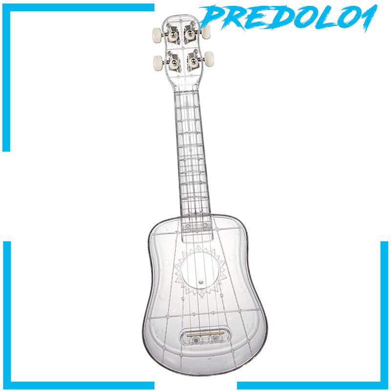 (Predolo1) Ukulele Transparan Untuk Pemula / Anak-Anak