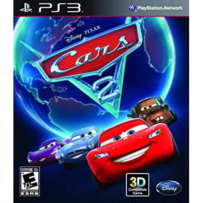 DVD Kaset Game PS3 CFW PKG Multiman HEN Cars 2 The Video Game