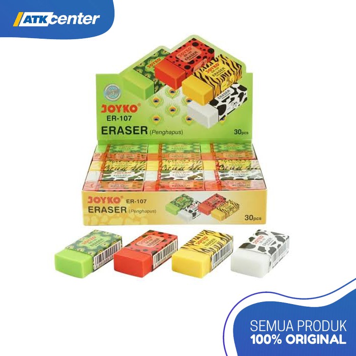 

Penghapus Pensil / Joyko Eraser ER-107 Animal
