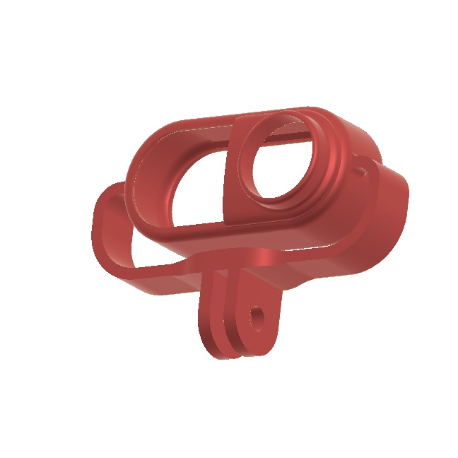 Caddx peanut anti jellow 3d print mount