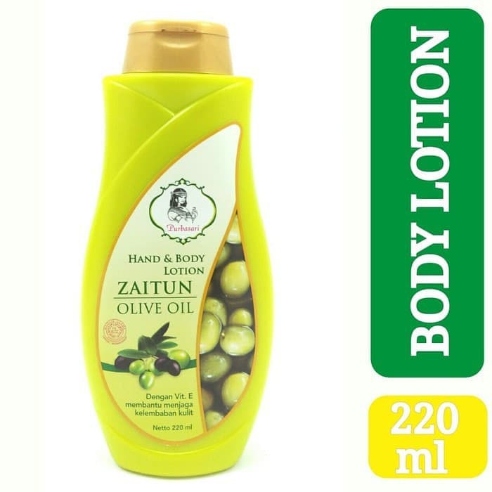 (BESAR) PURBASARI HAND BODY LOTION ZAITUN OLIVE 220 ML