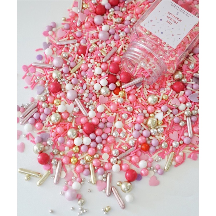 

VALENTINE SPRINKLES 200g (edible & high quality)