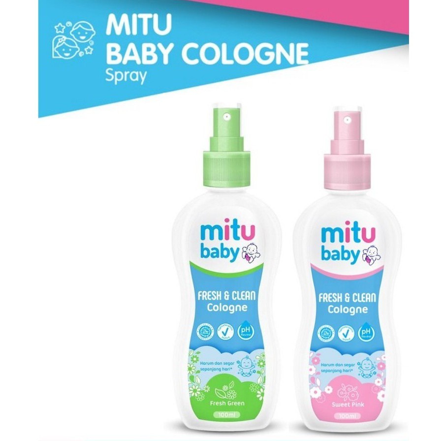 mitu baby cologne 50ml//100ml