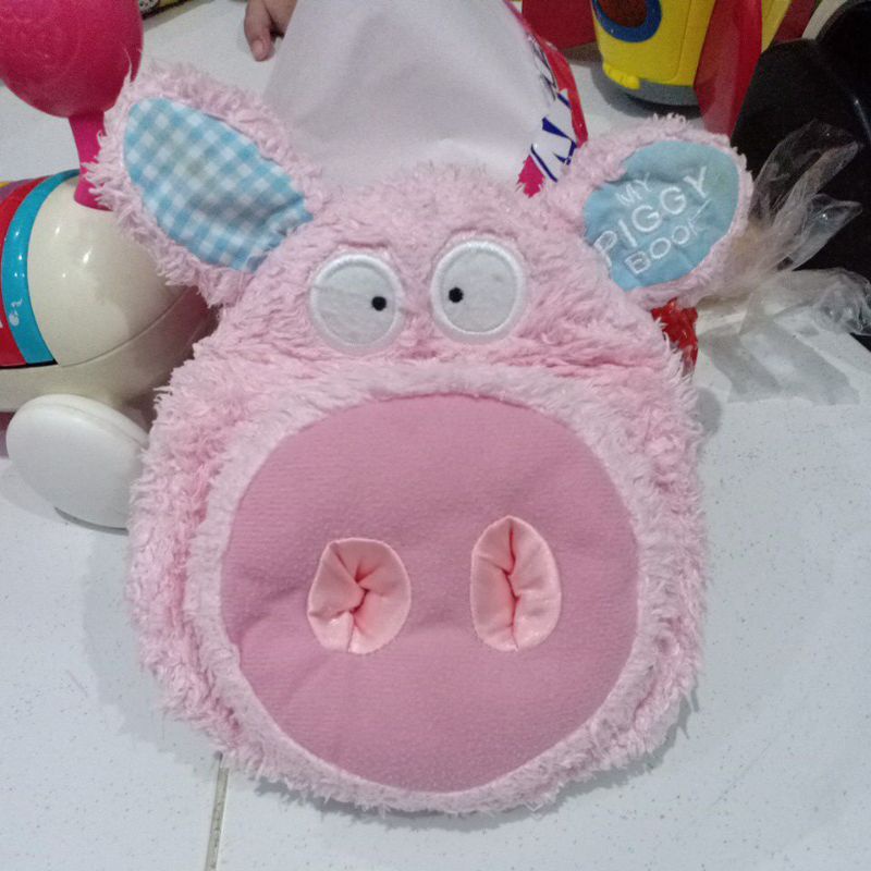 Preloved soft book pig