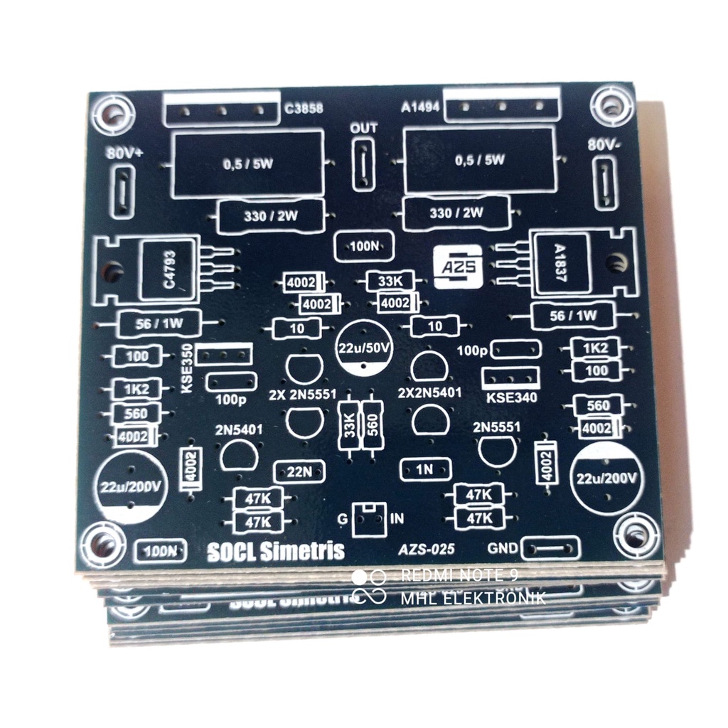 PCB SOCL SIMETRIS NEW SOCL SIMETRIS MIDLOW