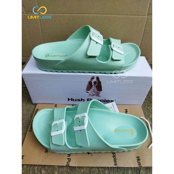 Sandal Wanita Selop Slip On Karet Sendal Slop Cewek Karet Murah Empuk Sandal Karet Wanita Hushhpuppiies