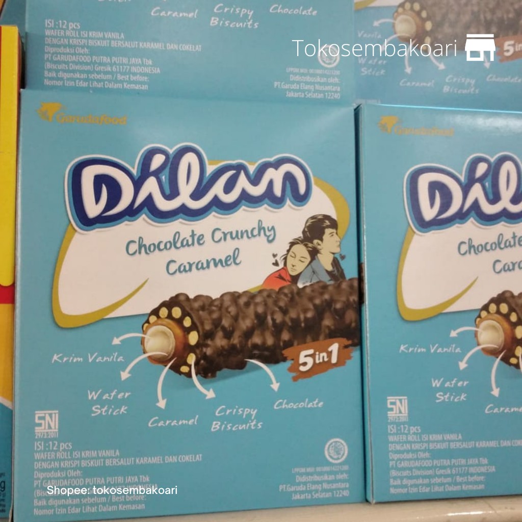 

Dilan Crunchy Choco Caramel 24 g x 1 Pcs