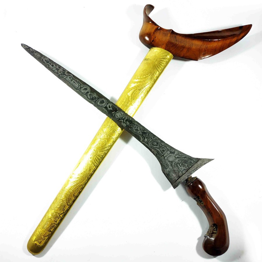 Keris Tilam Upih Asli Sepuh Pamor Wulan Wulan Tangguh Pajajaran