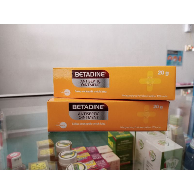 Betadine Oint 20 gram | Betadine Salep 20 gram- ED 01/2025