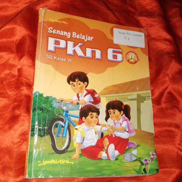 Buku PKn Kelas 6 Yudhistira BEKAS