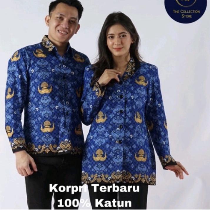 Terbaik.. SERAGAM KORPRI TERBARU 2022 100% RESMI // KORPRI PRIA DAN WANITA TERBARU 2022