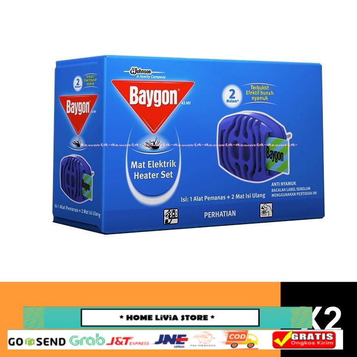 Baygon MAT Elektrik Heater Set 2 pcs