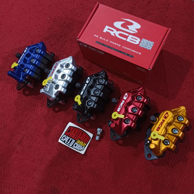 Kaliper Rem Depan RCB S Series 2 Piston Jupiter MX Old New Fino Soul GT Xeon RC Old X-Ride Xeon Old 