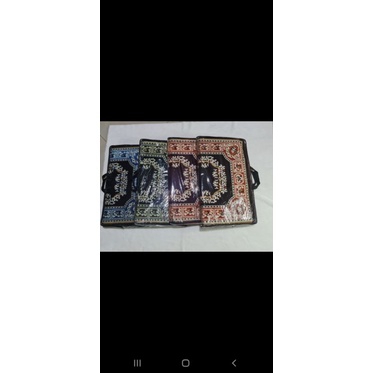 sajadah itikaf sandar + tas