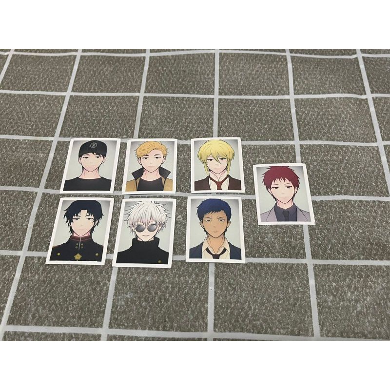 id photo by @_cnchn (jjk haikyuu owari noseraph moriaty the patriot kuroko no basket)