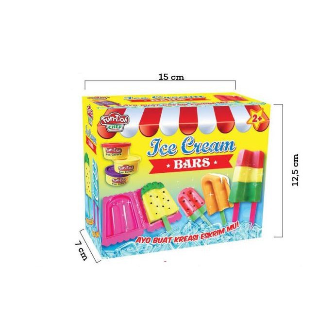 MAINAN LILIN FUNDOH ICE CREAM MAINAN EDUKASI MAINAN ANAK PEREMPUAN