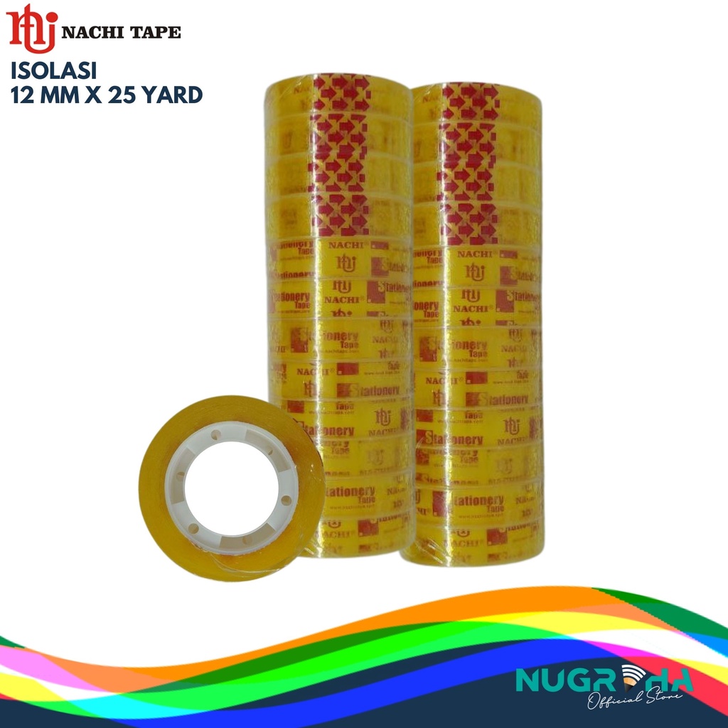 ISOLASI NACHI 12 MM X 25 YARD