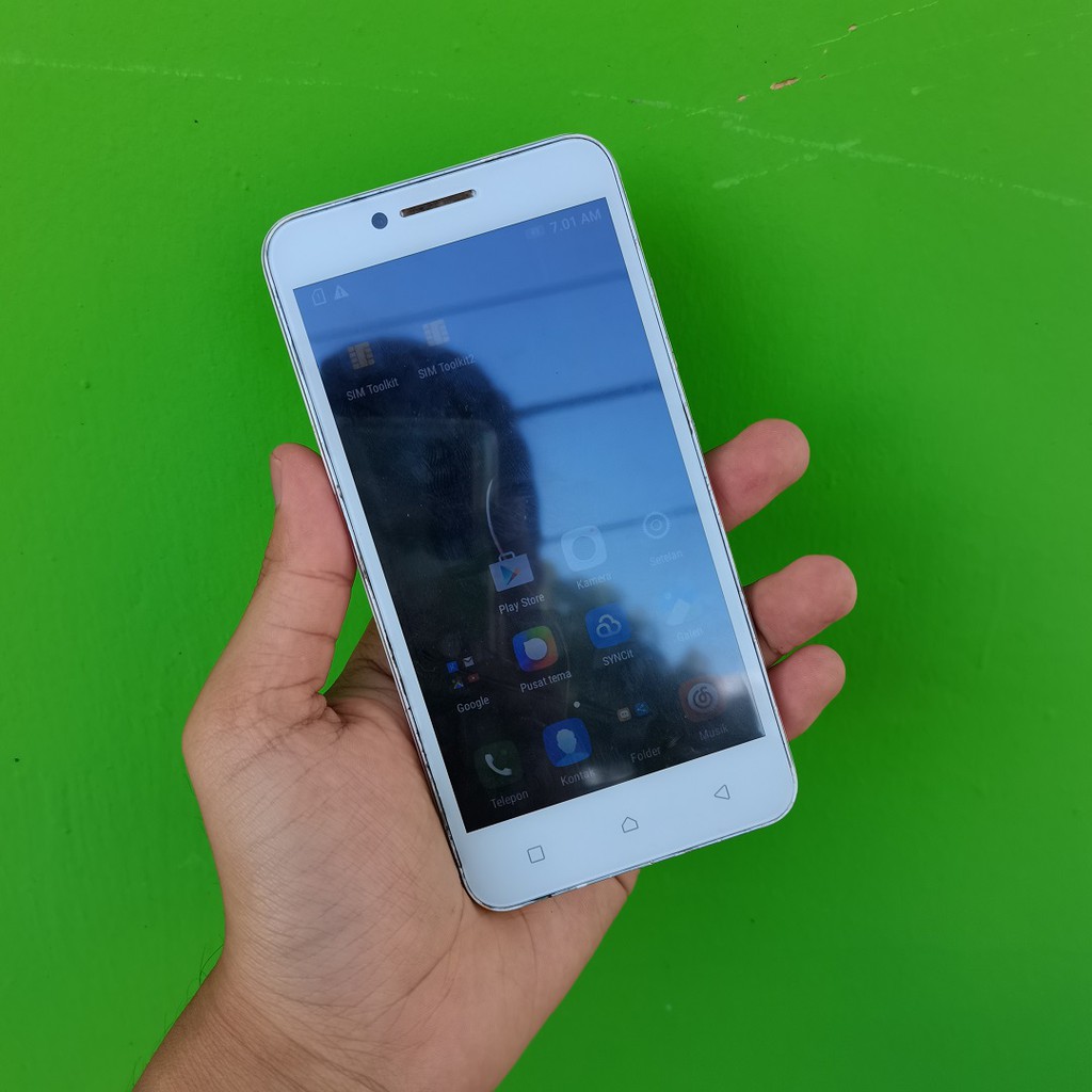 HANDPHONE LENOVO VIBE C 1/16GB HP AJA SECOND SEKEN BEKAS MURAH