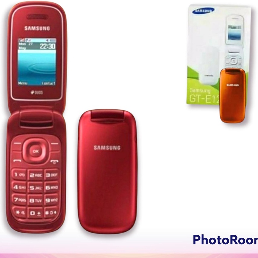 HANDPHONE SAMSUNG GT E-1272 VARIASI WARNA MERAH