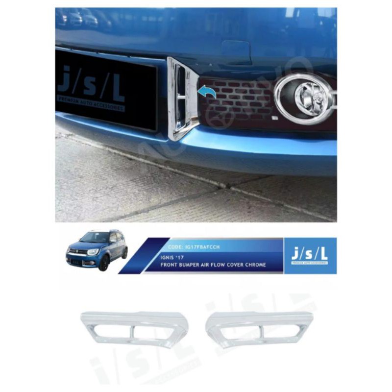 List bumper Ignis chrome JSL