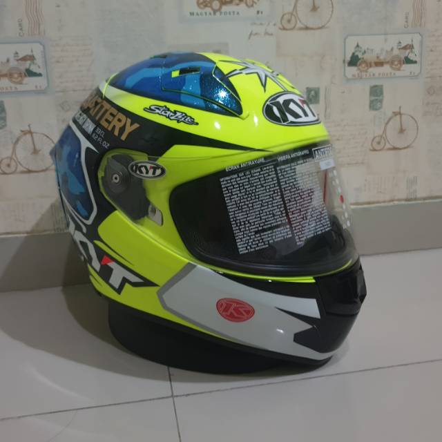 Helm KYT Thunderflash Aleix Espargaro Suzuki not kr1 nfr nx nz race