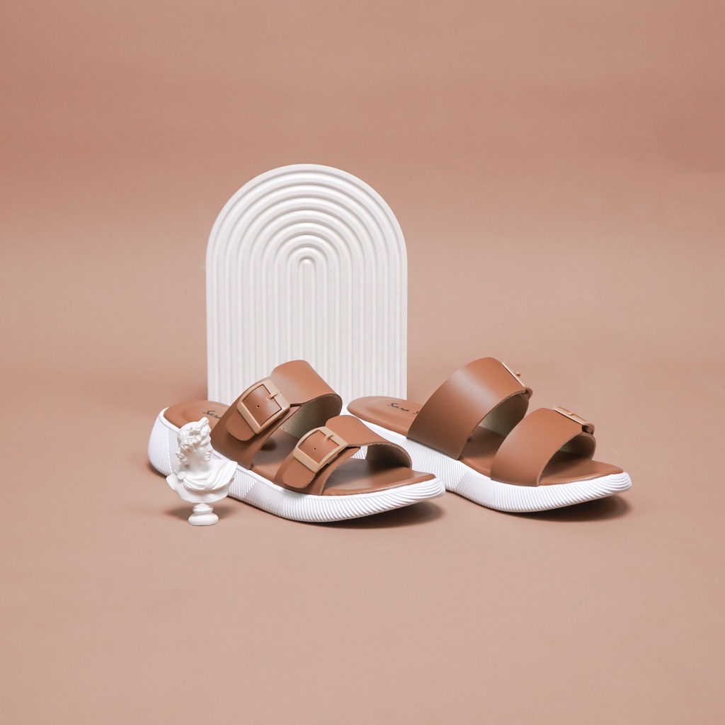 Harga Promo Sarasara JEAN Sandal Birken Wanita Kekinian Terbaru Murah-2