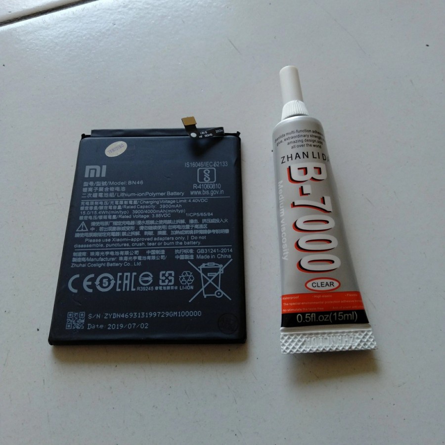 Baterai Hp Xiaomi / Redmi Note 7 Redmi Note 8 Original Plus Lem B7000 15ml