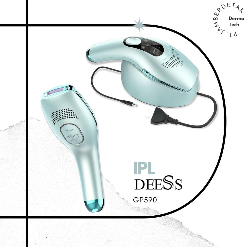 IPL DEESS GP590 ICE COLD UNLIMITED SHOOTS HAIR REMOVAL SKIN REJUVE ACNE TREATMENT DESS DEES