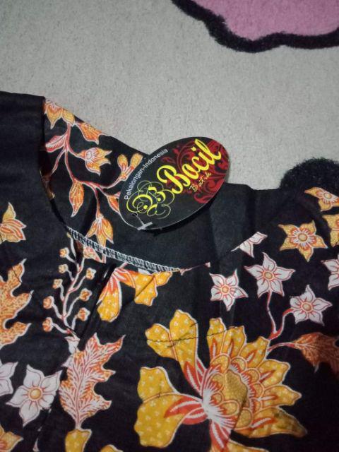 Couple Sakura Gamis Katun Batik