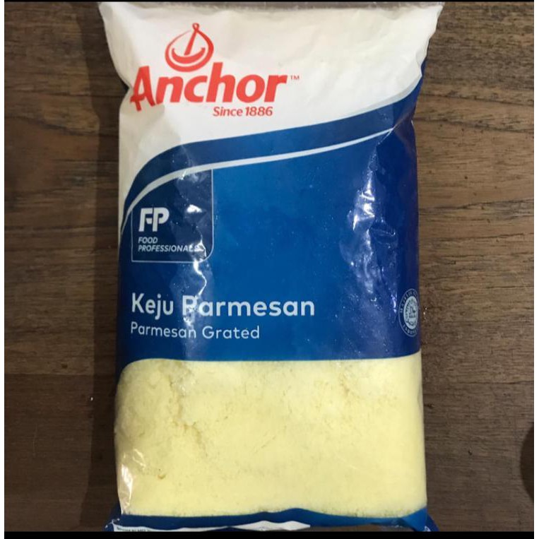 Anchor Parmesan Cheese - Keju Parmesan Bubuk 1kg - Gosend/Grab Only!!!