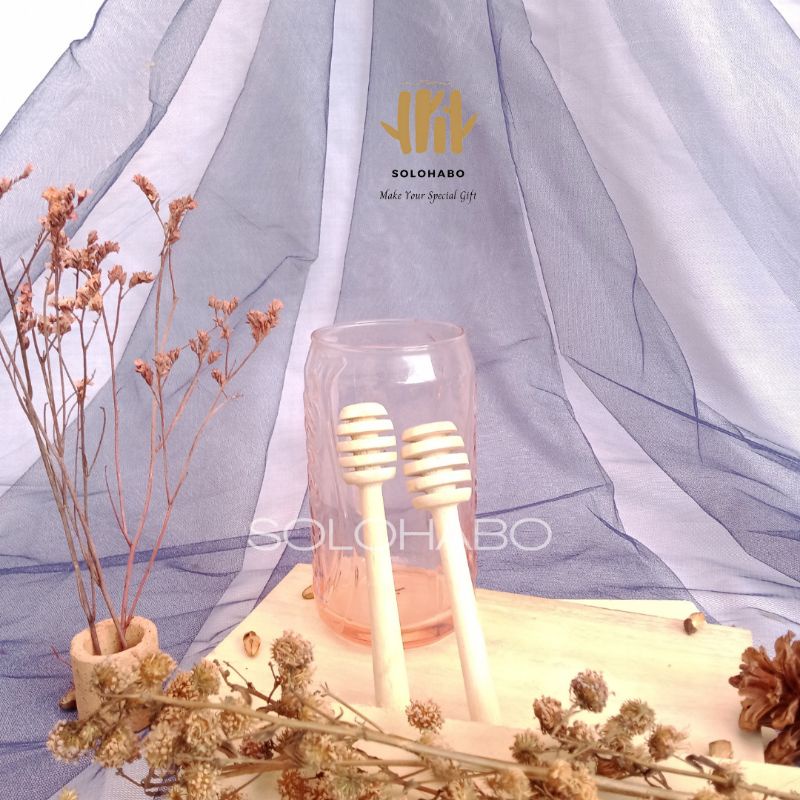 SENDOK MADU KAYU/SENDOK MADU/SENDOK MADU KAYU FOODGRADE/SENDOK MADU MINI/SENDOK MADU KECIL/SENDOK MA