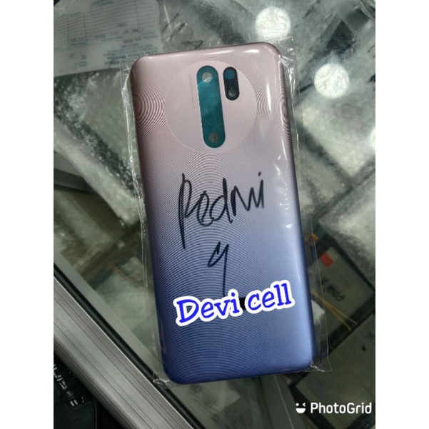 BACKDOOR TUTUP BELAKANG XIAOMI REDMI 9 ORIGINAL / BACK DOOR CASING HOUSING XIOMI RETMI 9 ORI