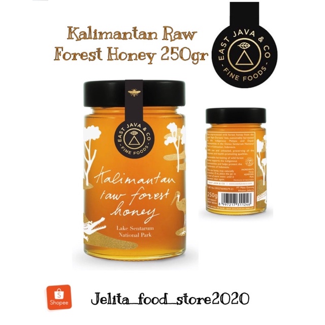 

East Java & Co Kalimantan Raw Forest Honey 250gr - selai