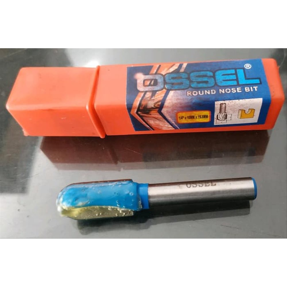 MATA PROFIL KAYU ROUND NOSE 6MM ROUTER BIT