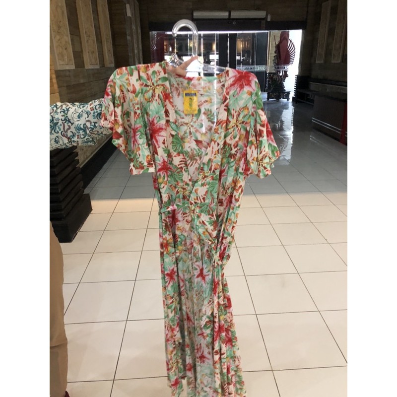 Dress bunga bunga panjang