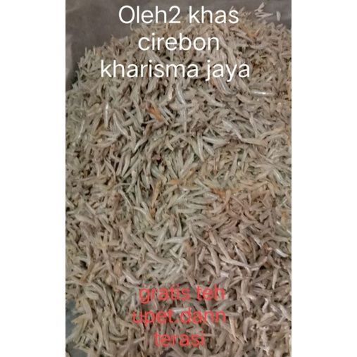 

IKAN ASIN TERI SUPER 1 KG ASLI KHAS CIREBON GRATIS terasi ENAK