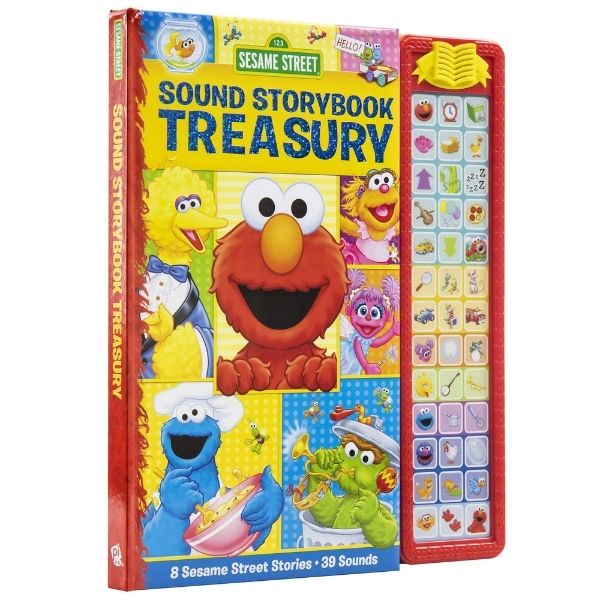 Phoenix International - 39 Button Sound Book: Sesame Street - Elmo, Zoe, Big Bird And More Sound Sto