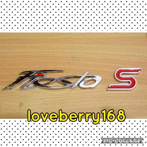 paket emblem FIESTA plus emblem S utk ford fiesta