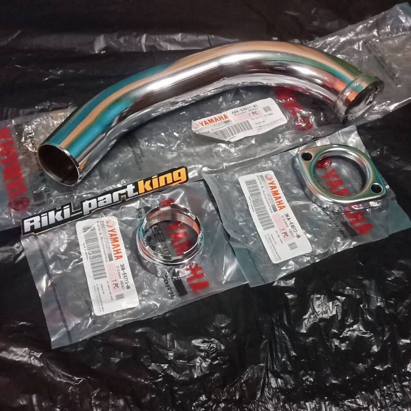 LEHERAN KNALPOT RX KING ORIGINAL 1 SET