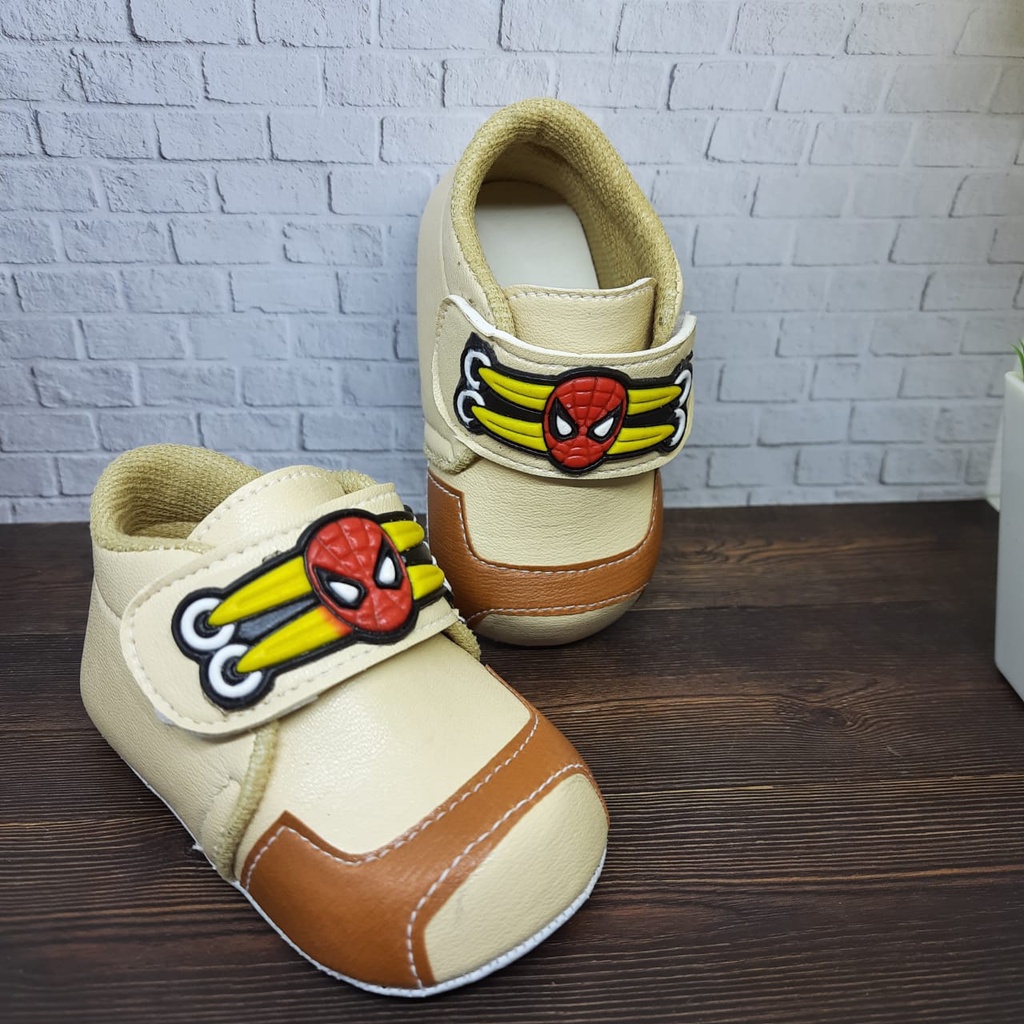 mandirishoestore-SEPATU PREWALKER ANAK LAKI-LAKI LUCU 0-12 BULAN CPY03