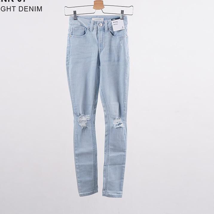 ANKO RIPPED SKINNY MID RISE JEANS | JEANS ANKO SOBEK | JEANS WANITA | JEANS BRANDED