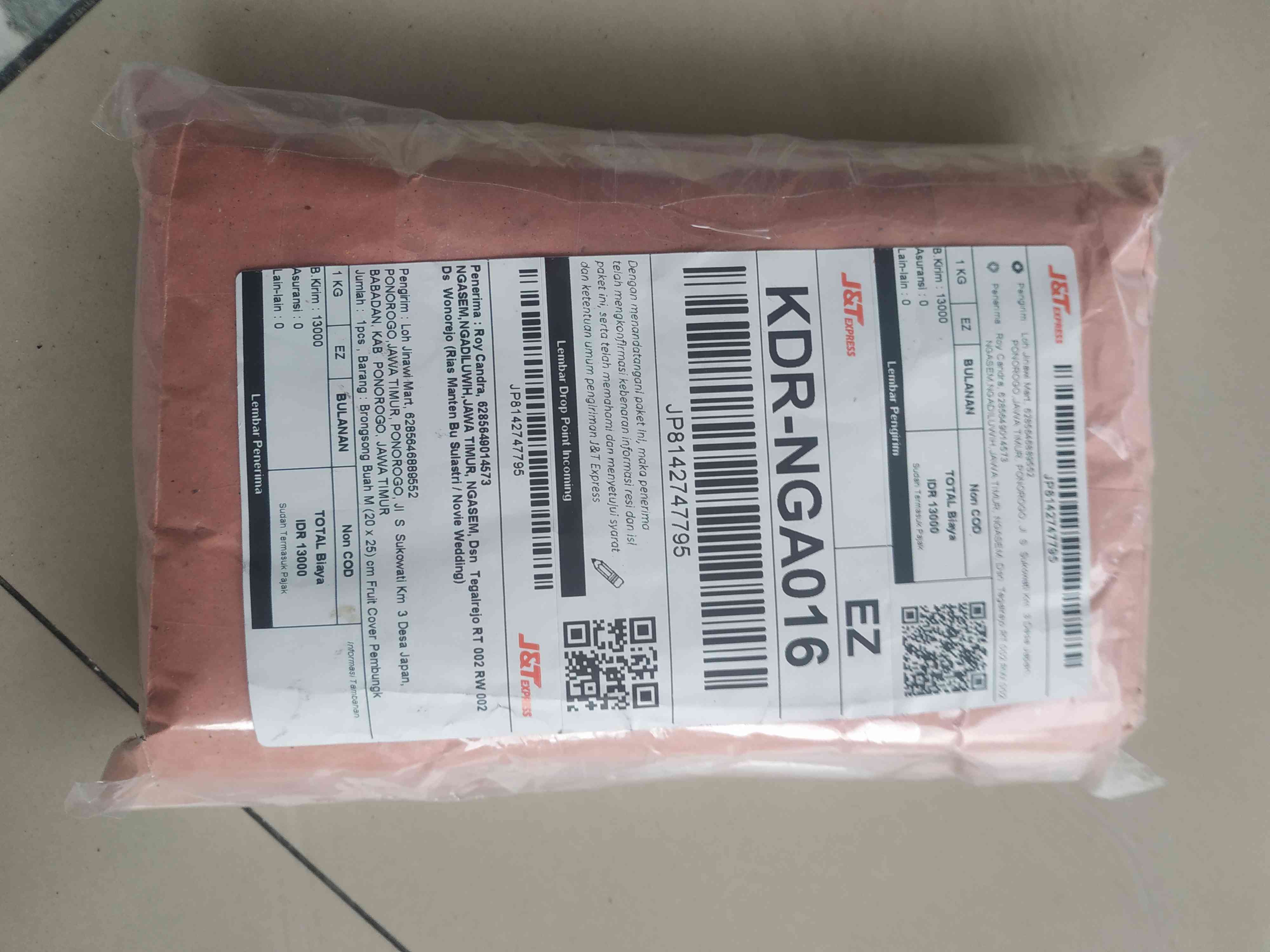 Brongsong Buah M (20 X 25) Cm Fruit Cover Pembungkus Buah Easy Grow Murah